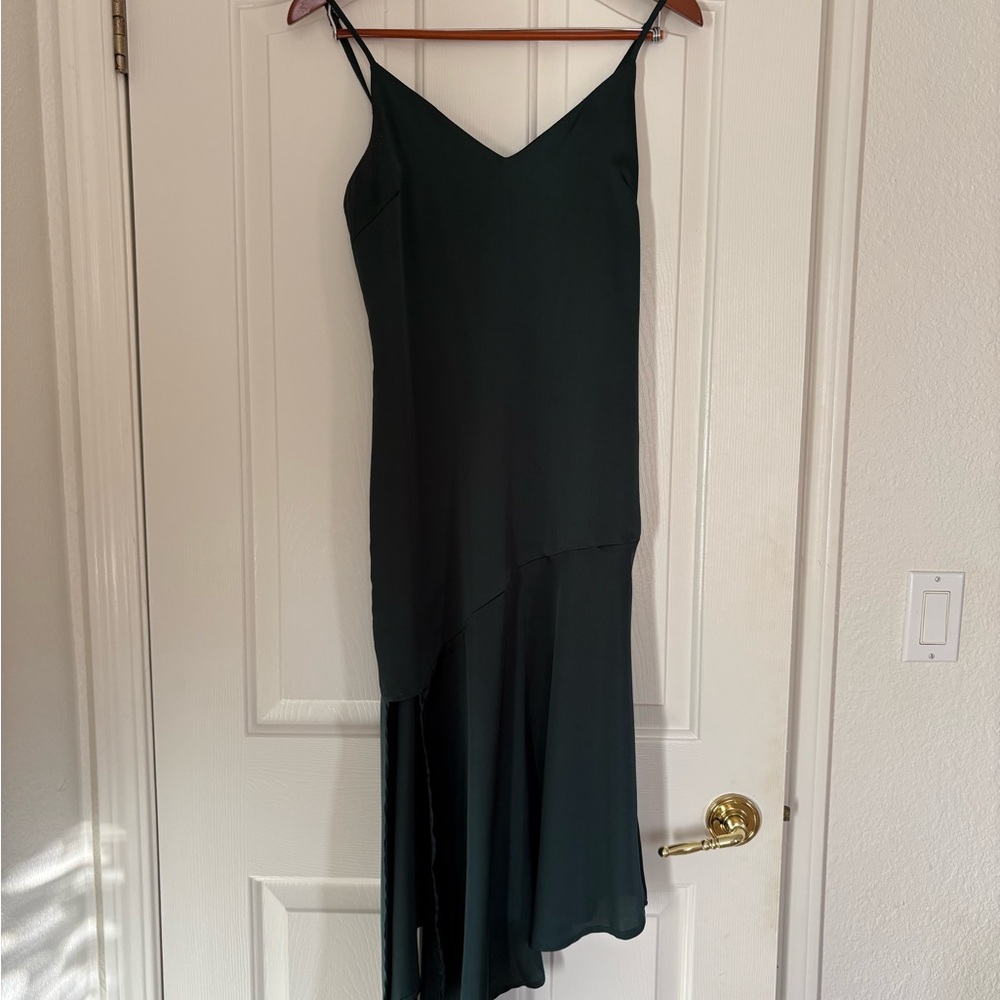 Modern Citizen Asymmetrical Teal Green Dress